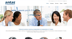 Desktop Screenshot of antas.com