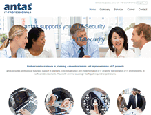 Tablet Screenshot of antas.com